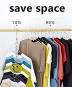 Stainless Steel Space Saving Hanger Chain Cascading Magic Hangers - Image 7