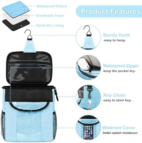 Attmu Mesh Shower Caddy Portable for Dorm Room Essentials, Shower Tote Bag - Image 5