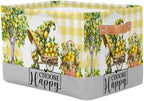 Gnome Lemon Storage Basket Toy Storage Bins Collapsible Cube Organizer - Image 2