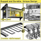 Power Tool Organizer Wall Mount,4 Layers Heavy Duty - Image 4