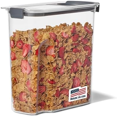 Rubbermaid Brilliance Airtight Cereal Food Storage Container, Shatterproof, BPA-Free and Dishwasher-Safe, 32oz Capacity by Unknown