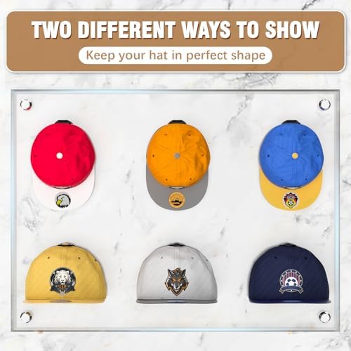 Niunuerga 36 Pack Adhesive Hat Hooks for Wall, Super Strong Hat Rack for Baseball Caps, Minimalist Hat Organizer Display for Home Decor, Hat Hangers Holder for Wall, Door, Closet, No Drilling (Black) - Image 2