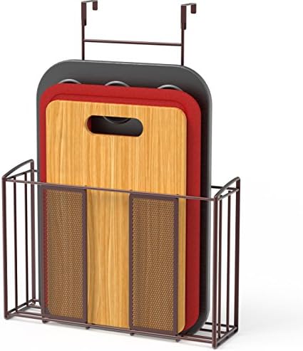 Simple Houseware Over Cabinet Door Mesh Organizer, Mesh Bronze by SimpleHouseware