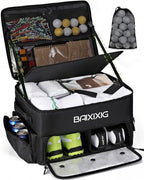 Golf Trunk Organizer, 2-Layer Storage with Golf Accessories by BAIXIXIG