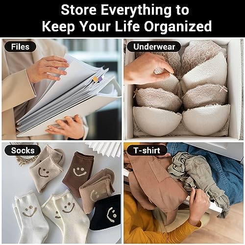 Plastic Shipping Bags, 5 Sizes 12x16" 10x13" 8x10" 12x8" 10x7" Pack of 100, Durable Resealable Zip Poly Bags 3 Mil Thick for Business Packing Mailing Travel, Frosted, with Vent Hole - Image 5