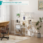 SINGAYE Metal Shelves Wire Shelving Storage Standing Adjustable Shelf Unit - Image 6