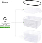 Freshmage Fruit Storage Containers for Fridge with Removable Colander 10 - Image 7