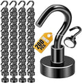 DIYMAG Magnetic Hooks 200pcs 30lbs Cruise Essentials 2026 Magnet Hook Black by DIYMAG