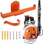 Backpack Blower Rack with Tube Hook, 1 Pack Backpack Blower Wall Mount by OSROENE