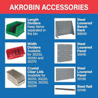 Akro-Mils 30230 AkroBins Plastic Storage Bins, 11"x5"x5", Black, 12-Pack - Image 6