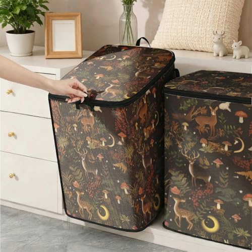 2pcs blanket storage bag for under bed,closet organizers 95L - Image 6