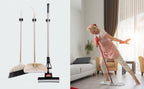 JAMEND CLXP 6PCS Broom and Mop Holder, Heavy Duty Garden Tool Organizer Rack Rake and Shovel Handle, Stainless Steel Mop Hanger. Wall Mounted Utility Rack with Screws, Silver. - Image 6