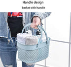 rejomiik Portable Plastic Shower Caddy Basket with Handles, Blue - Image 4