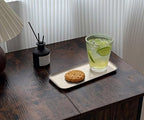 Small Tray Stainless Steel, 7.9" Rectangular Vanity Tray - Silver - Image 2
