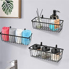 SheeChung Wall Hanging Baskets, Small Wire Basket for Organizer, 4 Pack - Image 5