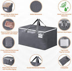 BlissTotes Large Moving Bags, Storage Bags, 76L-10 Pack - Image 3