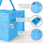 Mr. Pen- Baby Diaper Caddy Organizer, Blue - Image 3