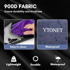 Ytonet Extra Large Cleaning Caddy Bag with Dividers, Foldable Cleaning Tote - Image 5