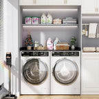 Aheaplus Washer and Dryer Countertop, Laundry Organization, Black Marble - Image 3