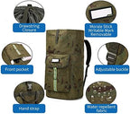 laundry bag backpack,extra-large heavy duty laundry bags,laundry backpack for college students,drawstring closure (Ruins camouflage laundry bag backpack) - Image 4