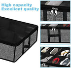 Under Bed Storage Organizer for Closet 2pc-24 Pairs Shoe Boxes - Image 3