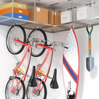 Thickened Bike Hooks for Garage Ceiling Rack, S Hooks Hanging Bike, Silver - Image 6