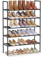 SONGMICS 5-Tier Shoe Rack, Shoe Storage for Hallway Closet by Unknown