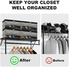 2 PCS Stackable Hat Storage for Baseball Caps, Hat Organizer Box for Closet - Image 3