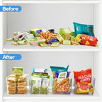 JollyPack Clear Plastic Storage Bins, 4 Pack - Image 6