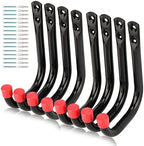 Heavy Duty Steel Garage Storage Utility Hooks, 8 Pack Wall Mount Hanging Storage Utility Hanger by Unknown