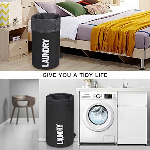 WOWLIVE Backpack Laundry Bag for College, Collapsible Hampers for Laundry - Image 3