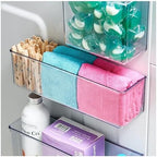 iDesign Magnetic Clear Plastic Organizer Bins, Medium, 4-Pack - Image 5