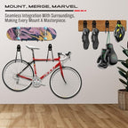 Garage Tool Storage Wall Hook Assortment Set: 15PCS Heavy Duty Large Hanger Garden Tool Organizer Ladder Bike Rack Yard Tool Holder Shed Shovel Metal Screw Organization Bicycle Steel Bracket - Image 3