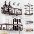 YASONIC Shower Caddy Adhesive, Rustproof Shower Organizer, Wall Shower Rack by YASONIC