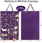 RESOVO Hanging Earrings Organizer & Holder 1 Pack - Image 2