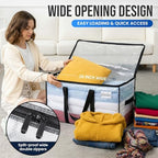 TAILI 10 Pack Clear Extra Large Moving Bags,Storage Bag with Visible Window - Image 4