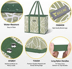 BALEINE 1PK Reusable Grocery Bags, Heavy Duty Shopping Tote Bag - Image 3