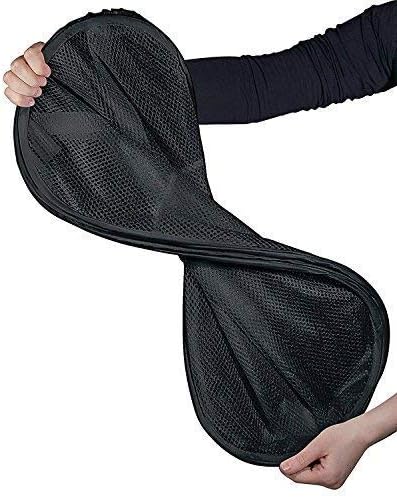 2 Packs Mesh Pop up Laundry Hamper (Black) with Portable Handles, Collapsible for Storage, Foldable Pop-Up Laundry Bags for Home, College Dorm or Travel - Image 5