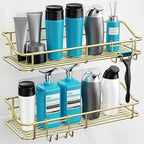Nieifi Shower Caddy Adhesive, Shower Shelves, Shampoo Holder for Bathroom - Image 3