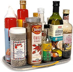 Mighty Susan 1-Tier Lazy Susan Organizer for Cabinet, Steel Reinforced by InspiredProducts