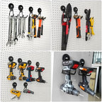 3-H Heavy Duty Magnetic Hooks,No-Drill Garage Power Tool Holder, 4 Pack - Image 6