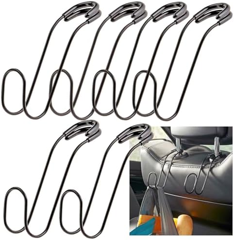 High Road Metal Car Hooks for Large Purse Straps and Heavy Bags by HighRoad