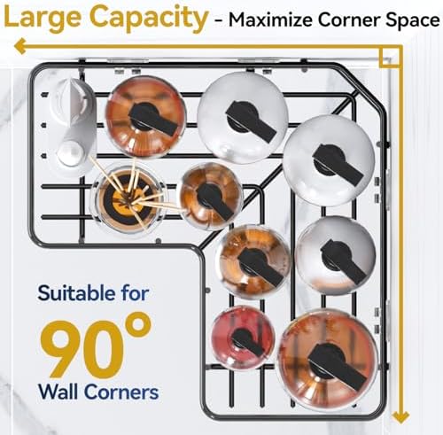 YASONIC Corner Shower Caddy Adhesive, 100% Rustproof Shower Organizer with Soap Holder, No Drill Shower Shelf for Inside Shower, Wall-Mounted Shower Storage for Homes (3 Pack, Black) - Image 3
