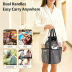 Mesh Shower Caddy Portable with Drawstring - 2-Handle Shower Bag for Dorm - Image 7