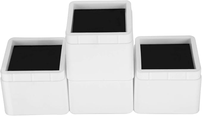 BTSD-home Bed Risers 3 Inch, 4 Pack - Image 7