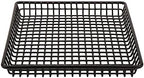 G.E.T. 9" Black Square Wire Metal Basket for Pantry, Storage and More - Image 4