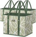 BALEINE 3PK Reusable Grocery Bags, Heavy Duty Shopping Tote Bag by BALEINE