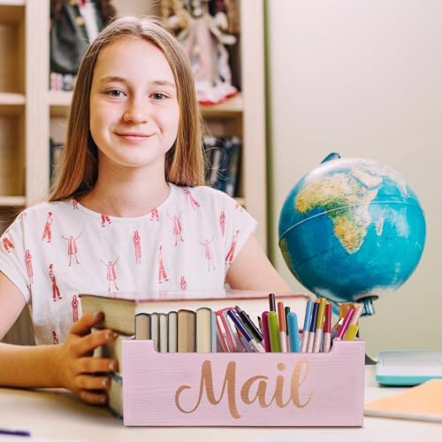 Wooden Mail Organizer Countertop - Image 2