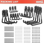 TORACK 15 PCS Garage Storage Hooks, Shelving Hooks for Shelving Units - Image 6