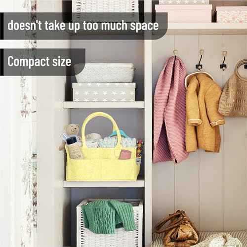Mr. Pen- Baby Diaper Caddy Organizer, Lemon Glow - Image 5
